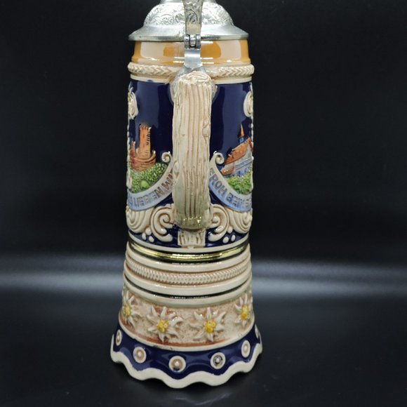 Vintage DBGM Beer Stein Mapsa Music Box - Trink Bruderlein - Picture 3 of 12